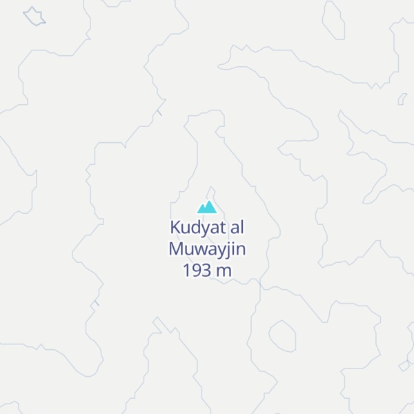 Map of Kudyat al Muwayjin