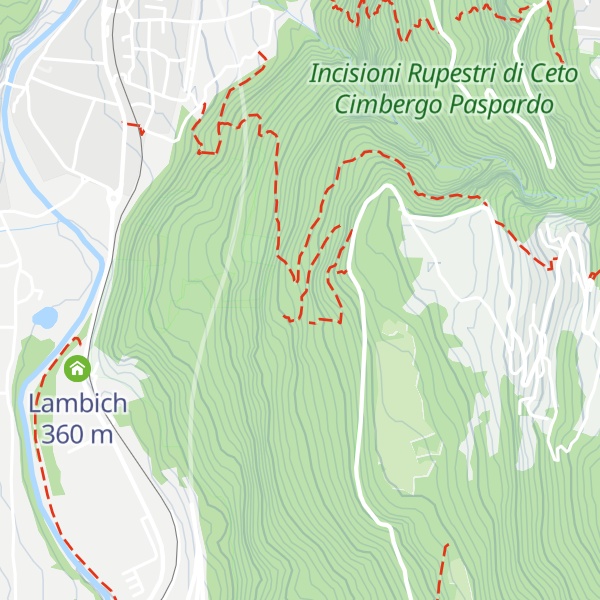 Map of Foresteria della Riserva
