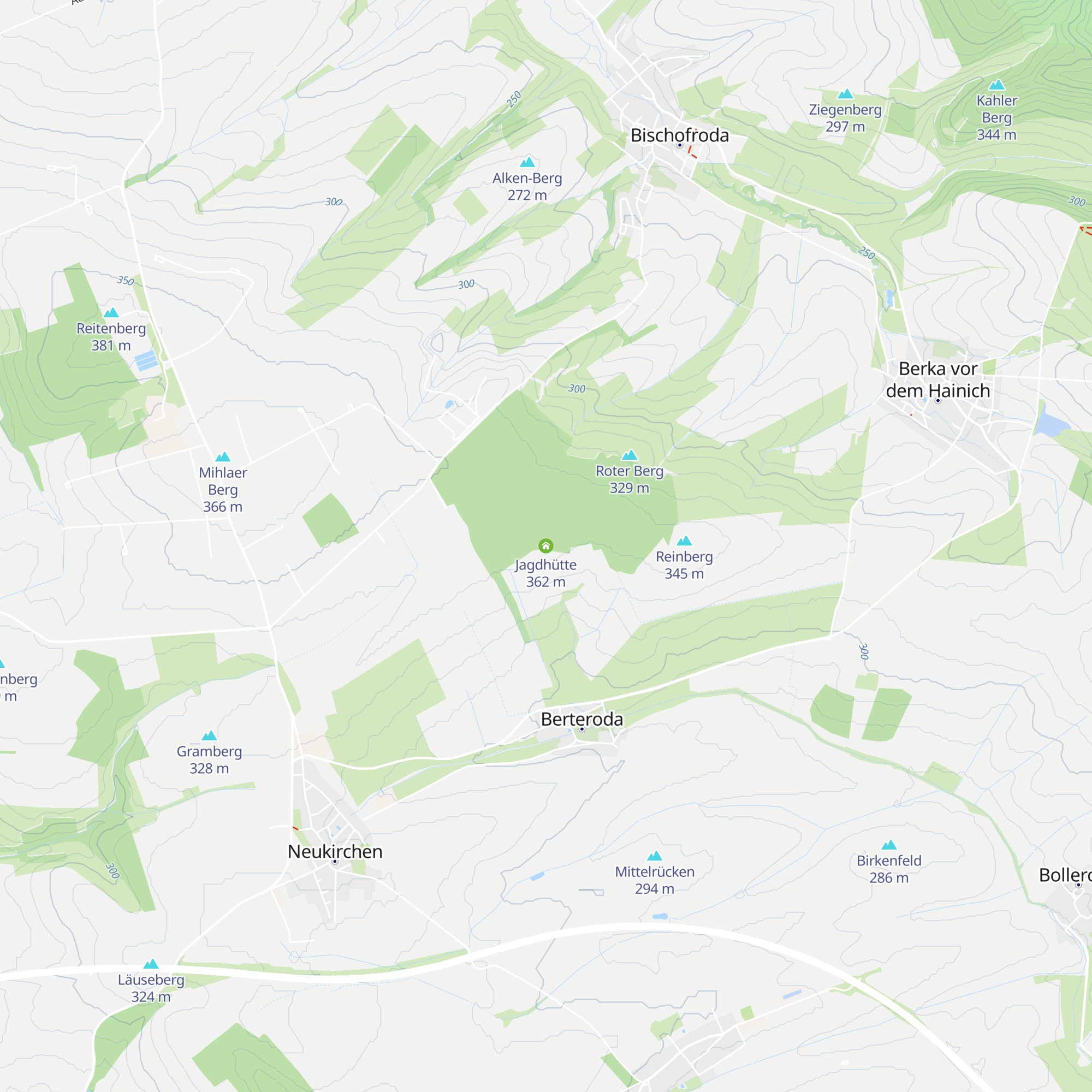 Jagdhütte map