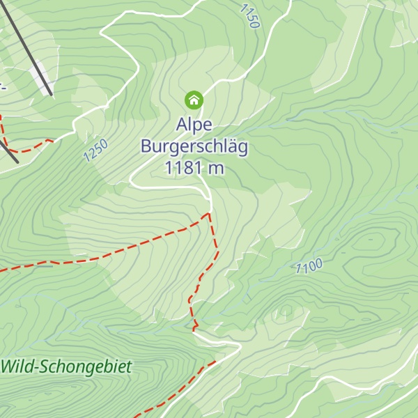 Map of Alpe Vordere Kölle