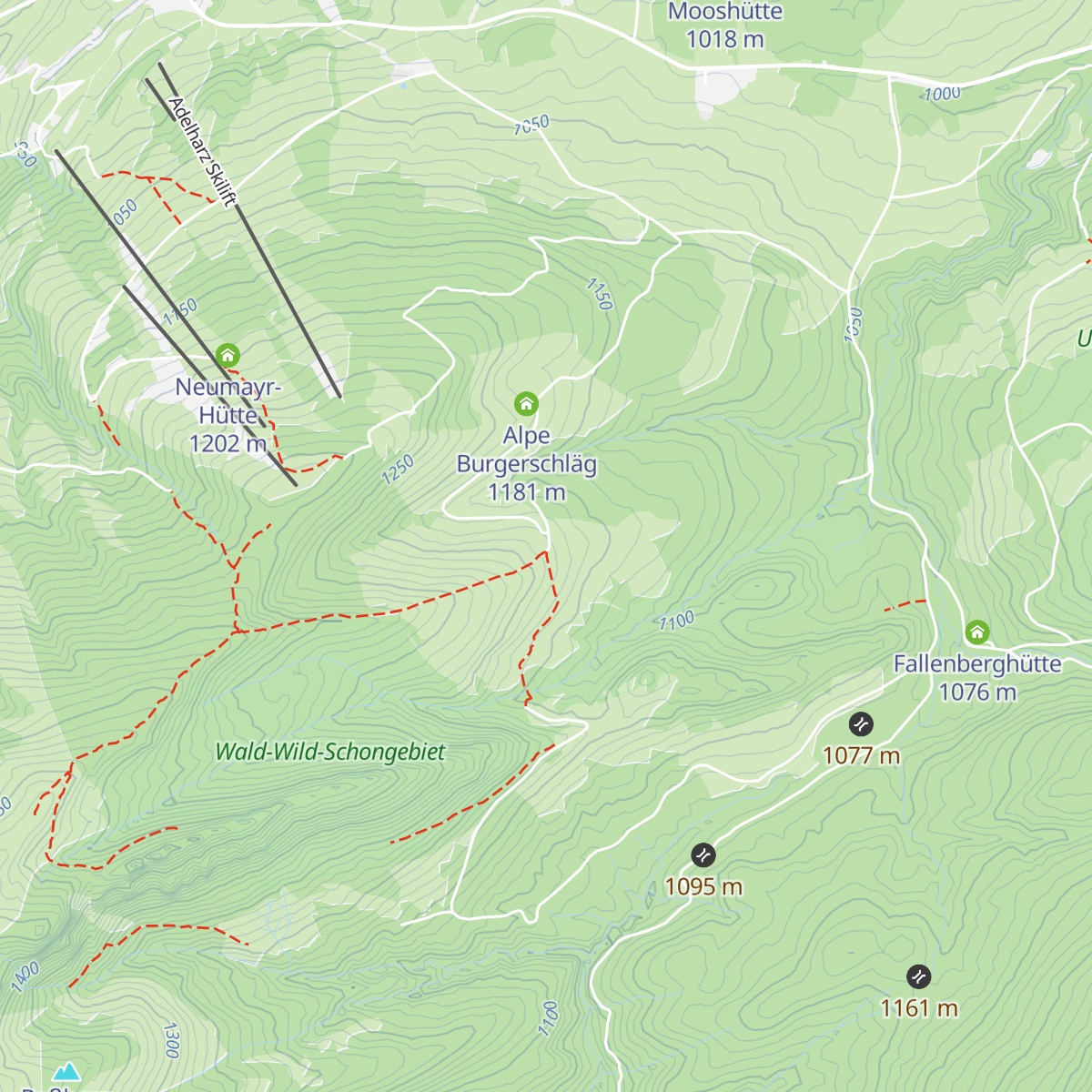 Alpe Vordere Kölle map