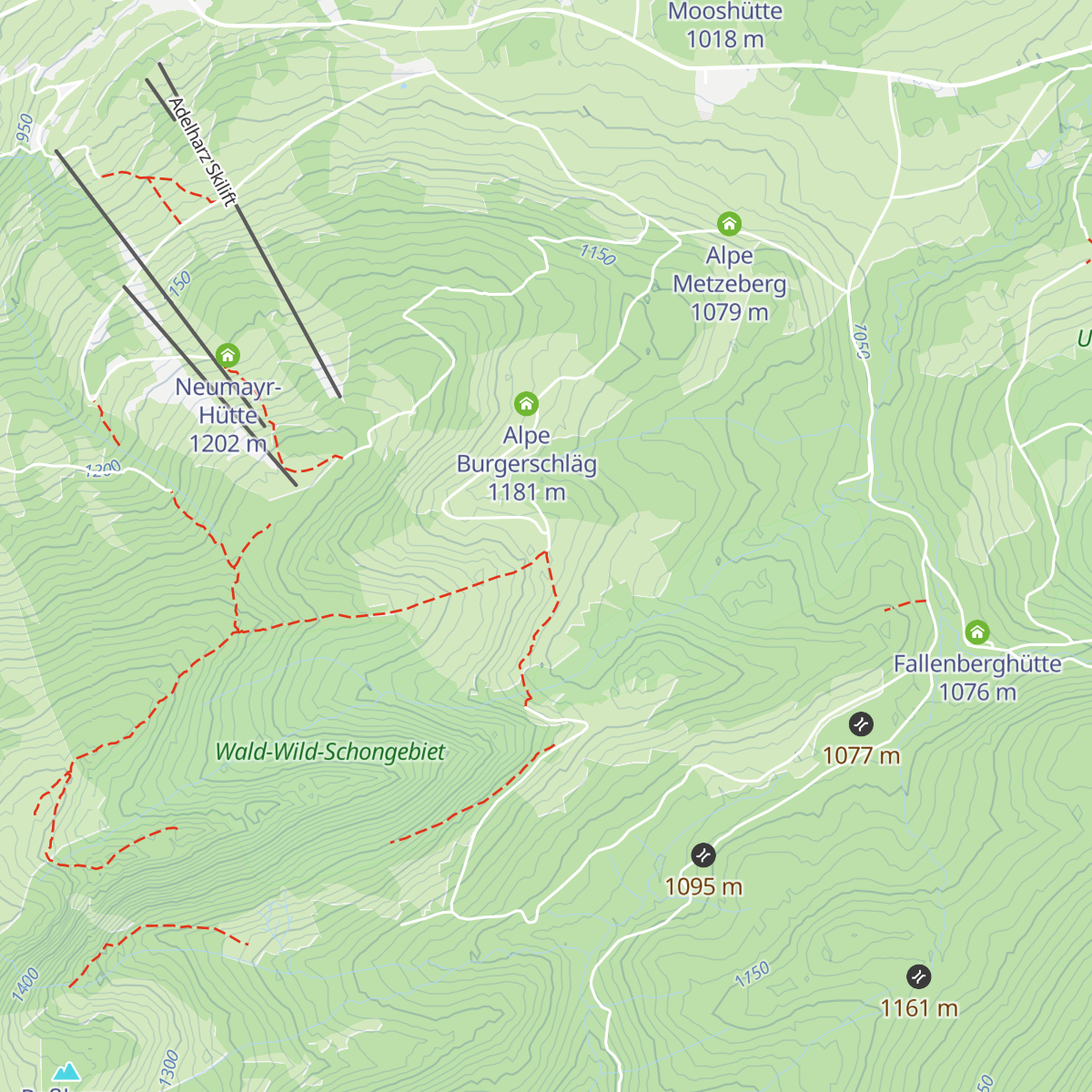 Alpe Vordere Kölle map