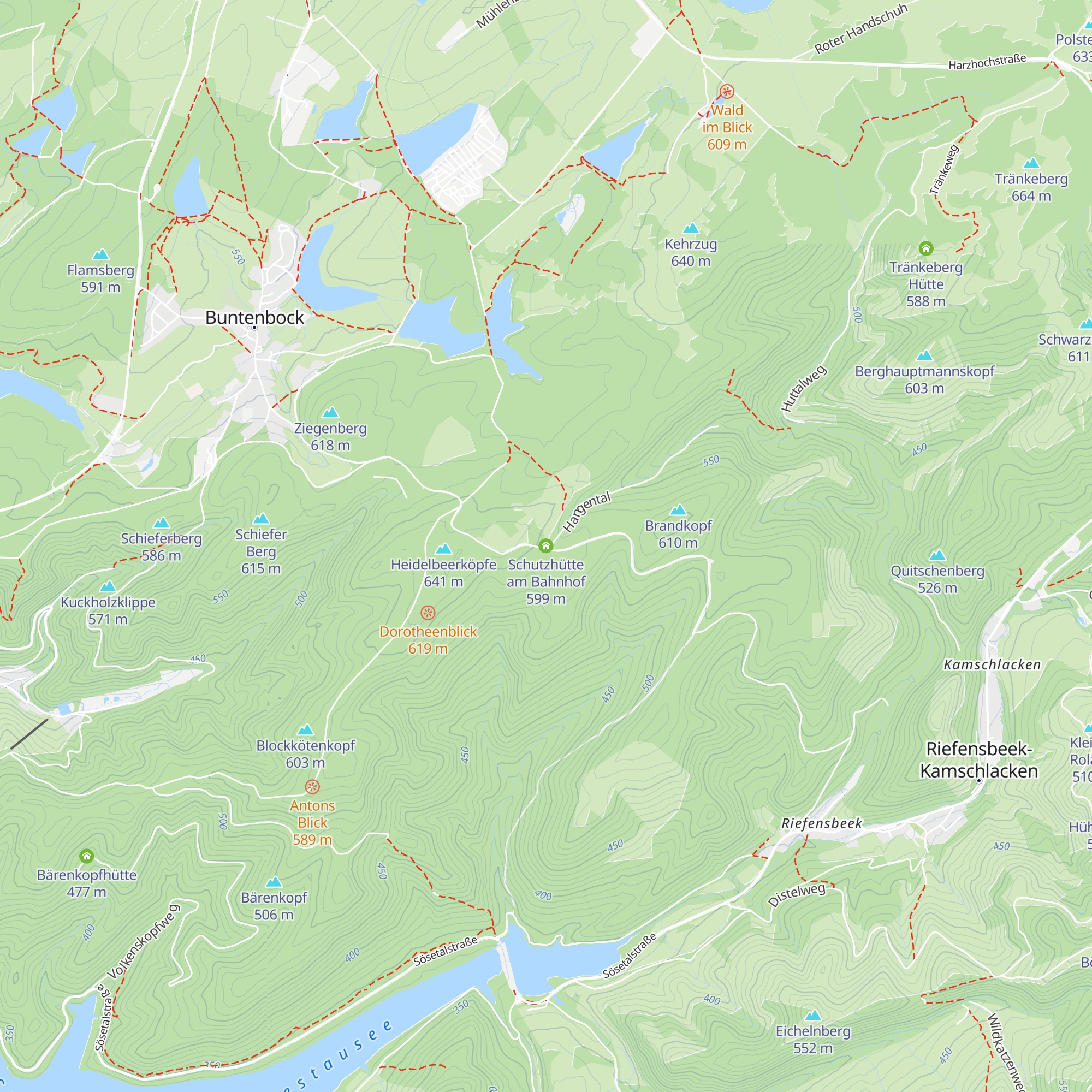 Schutzhütte am Bahnhof map