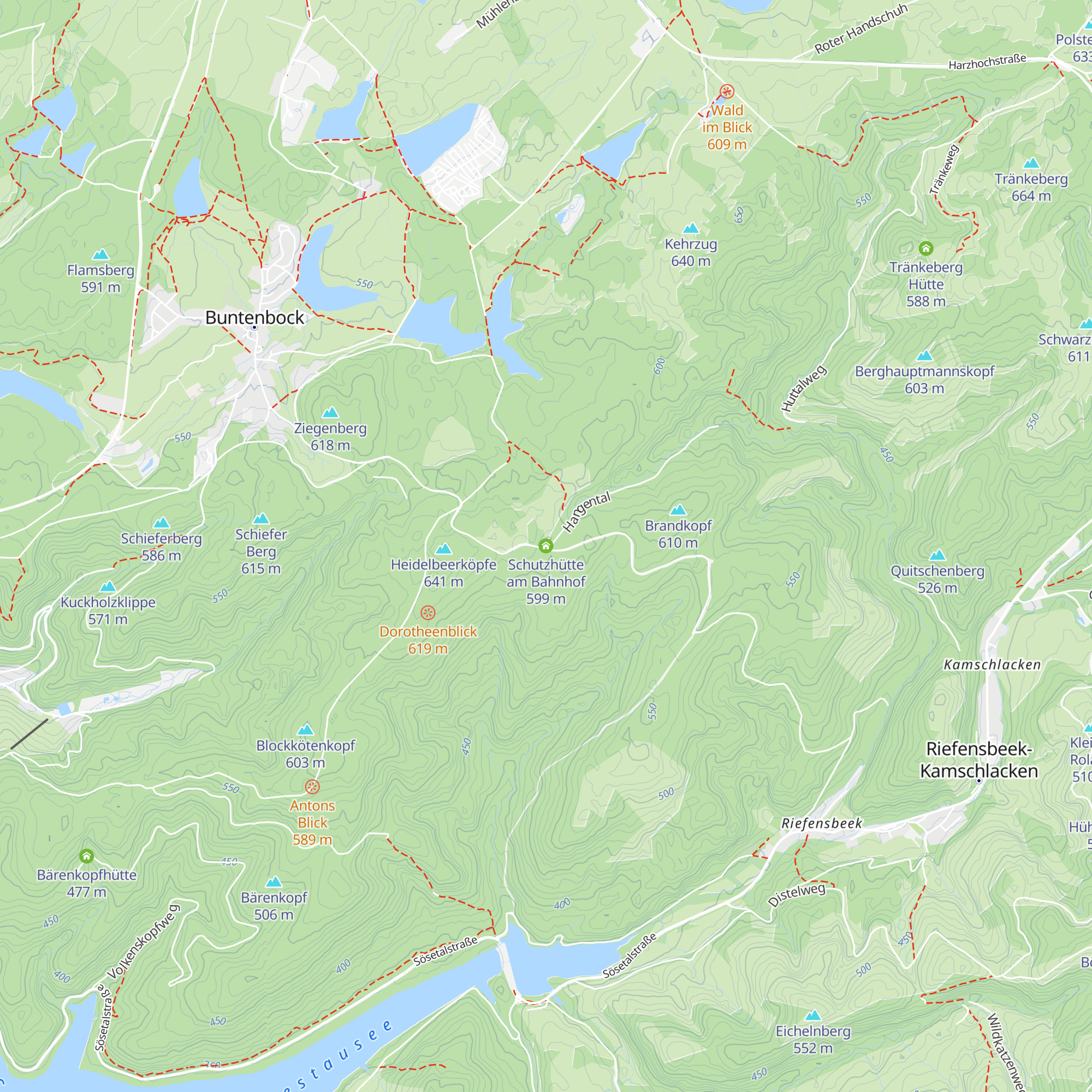 Schutzhütte am Bahnhof map