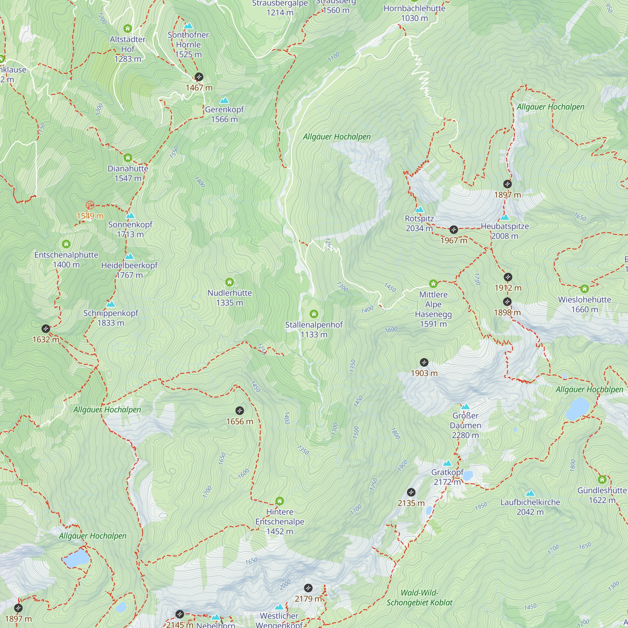 Ställenalpenhof map