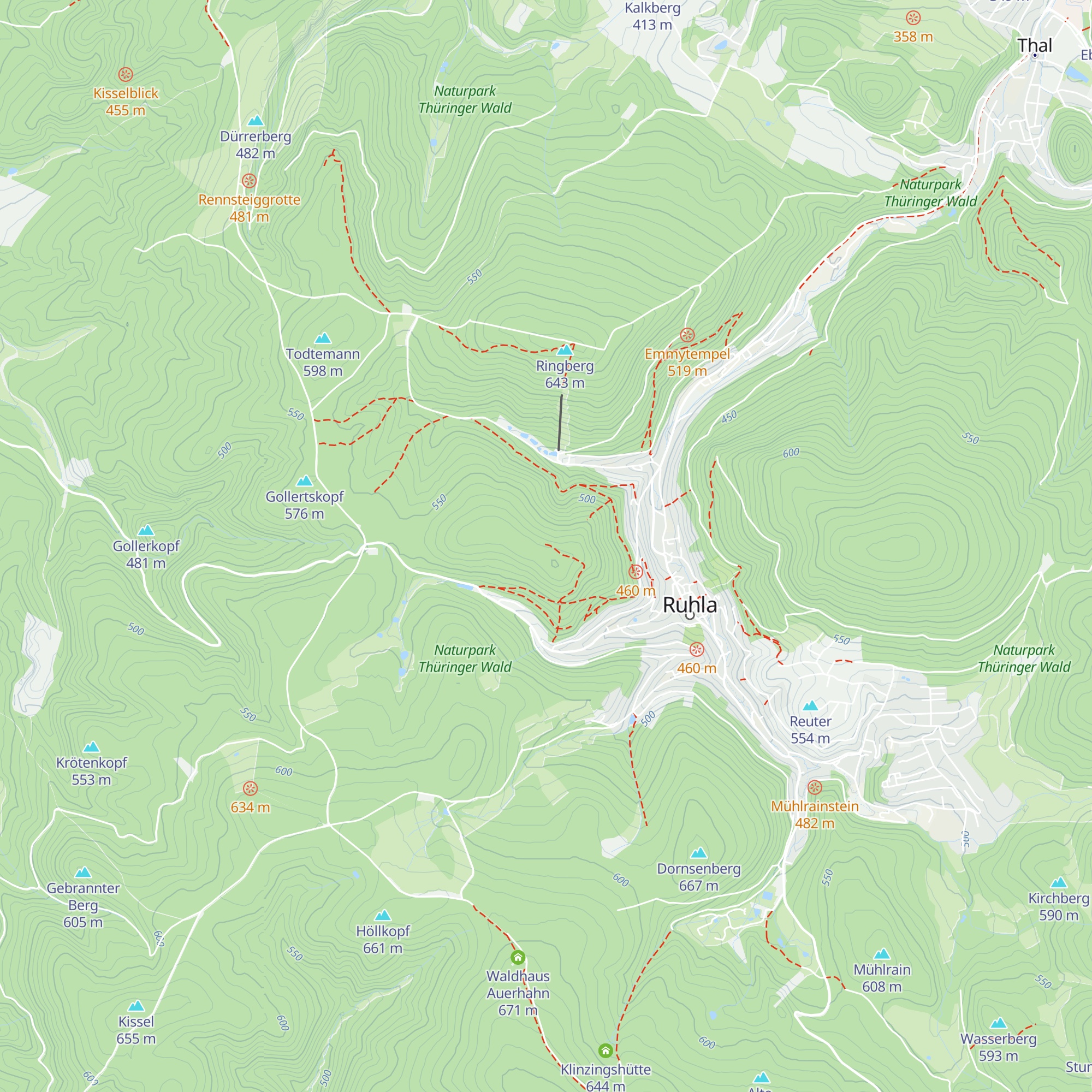Bermerhütte map