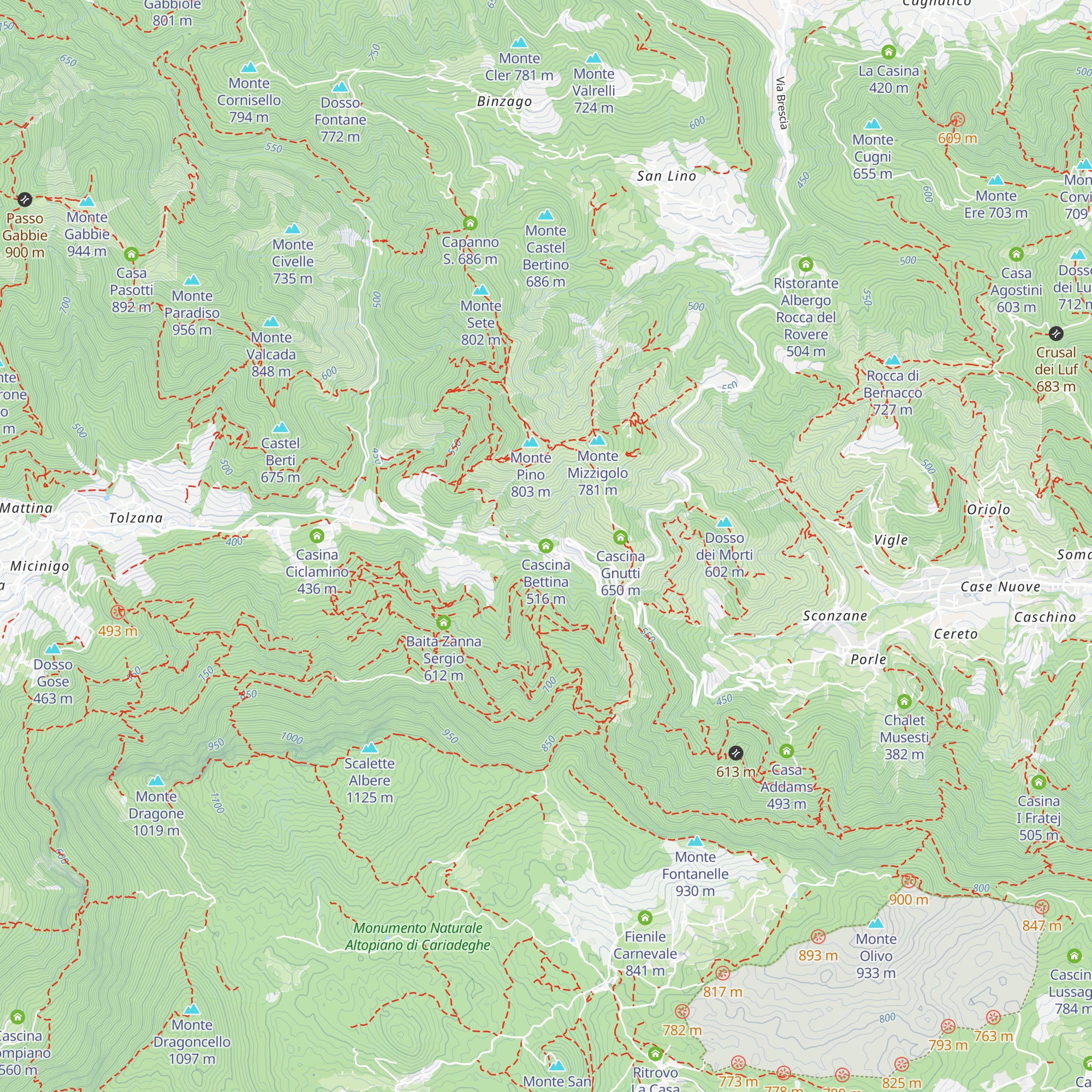 Cascina Bettina map
