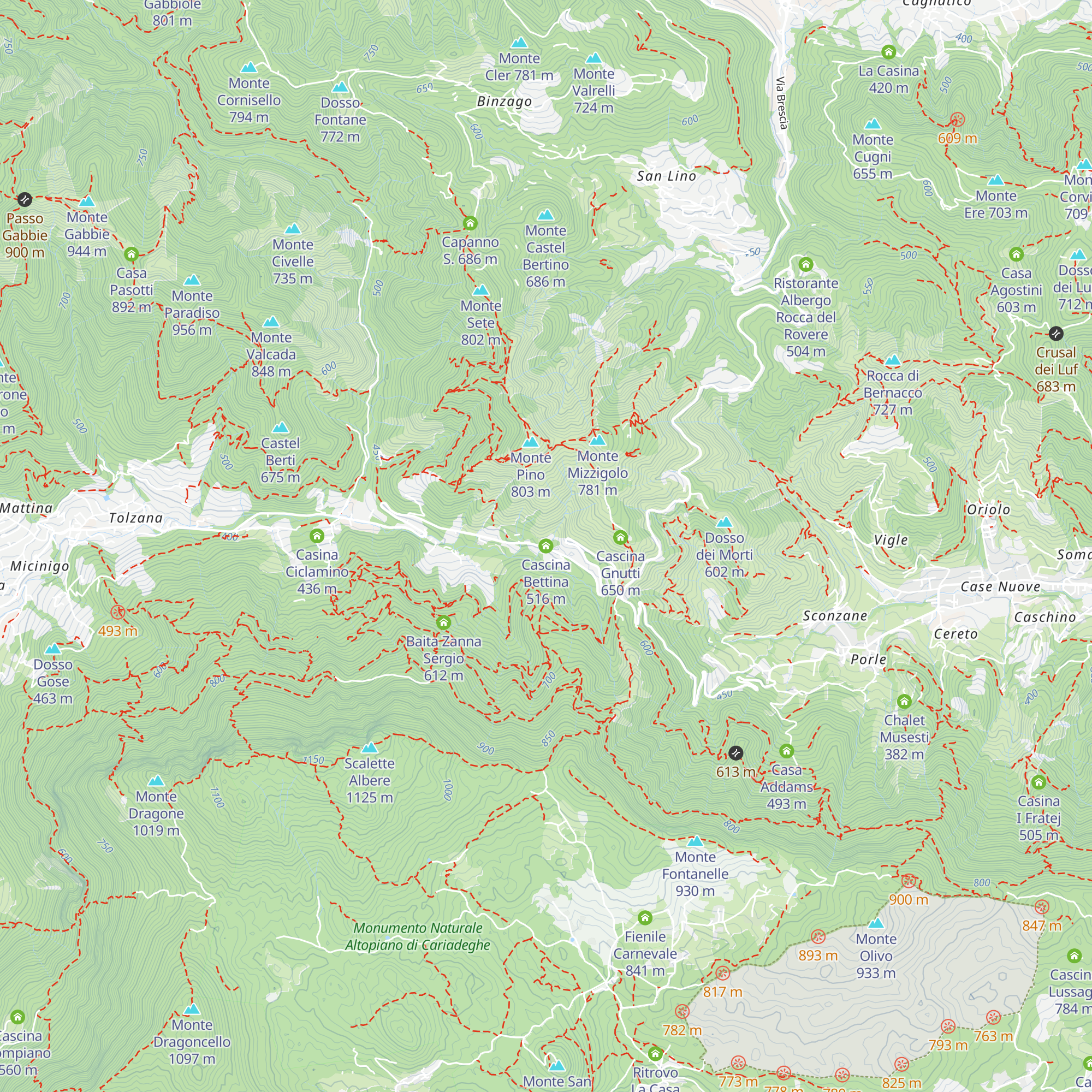 Cascina Bettina map