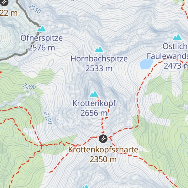Map of Krottenkopf