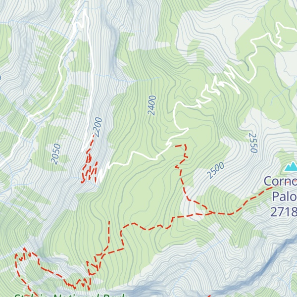 Map of Malga Pedenolo