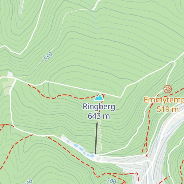 Map of Alexanderhütte