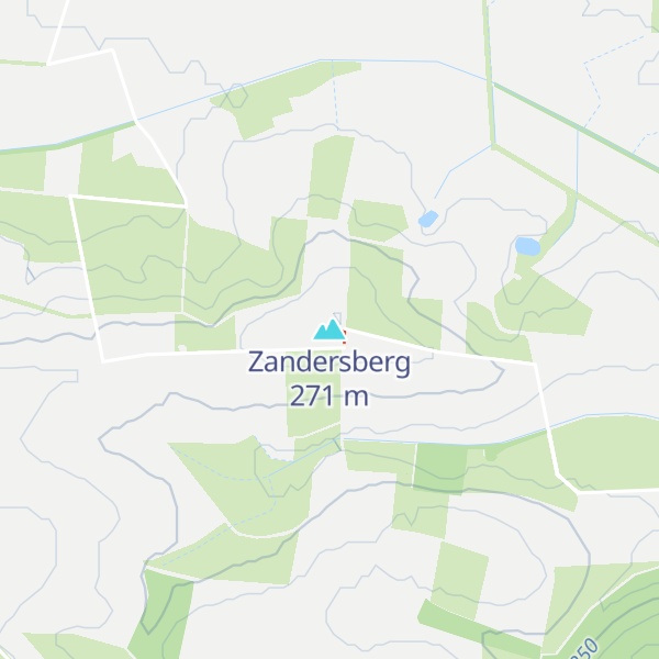 Map of Zandersberg