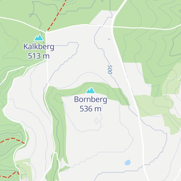 Map of Bornberg