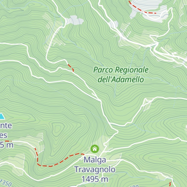 Map of Rifugio Baita Fontaneto