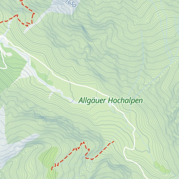Map of Gutenalpe