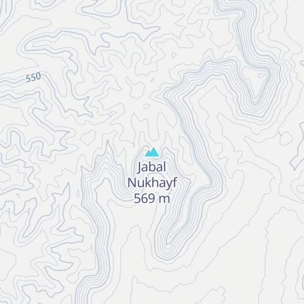 Map of Jabal Nukhayf