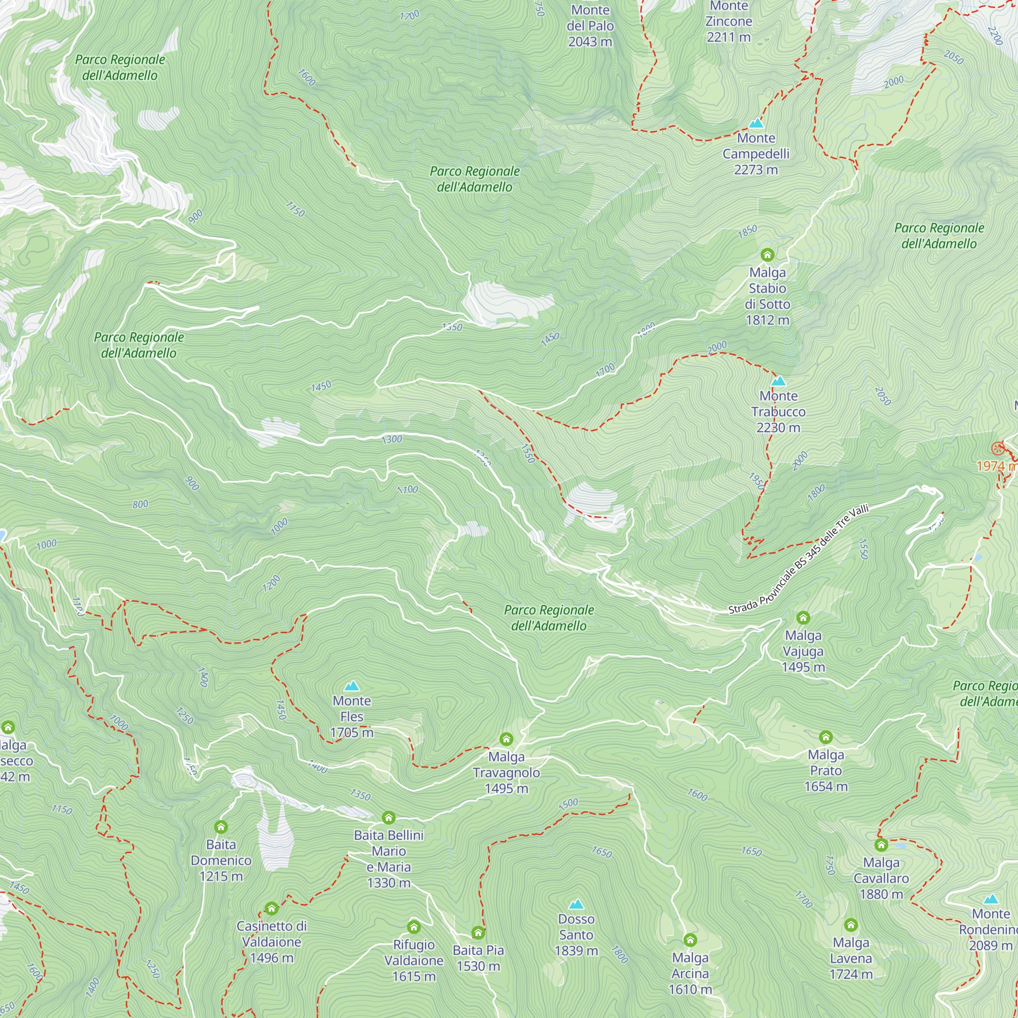 Casa Rovinati map