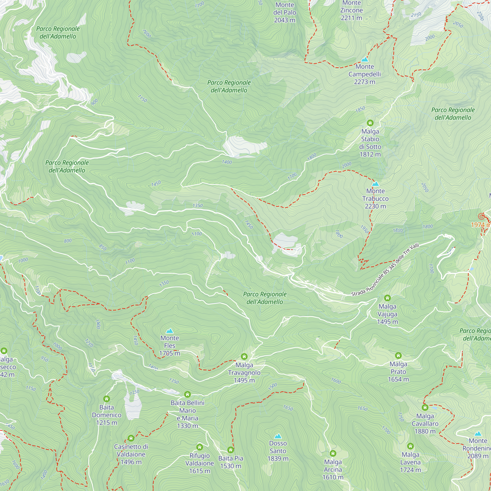 Casa Rovinati map