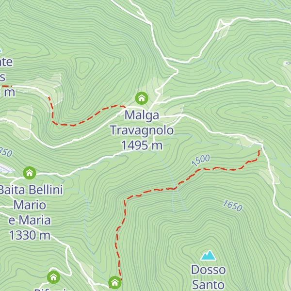 Map of Baita dè Splaza