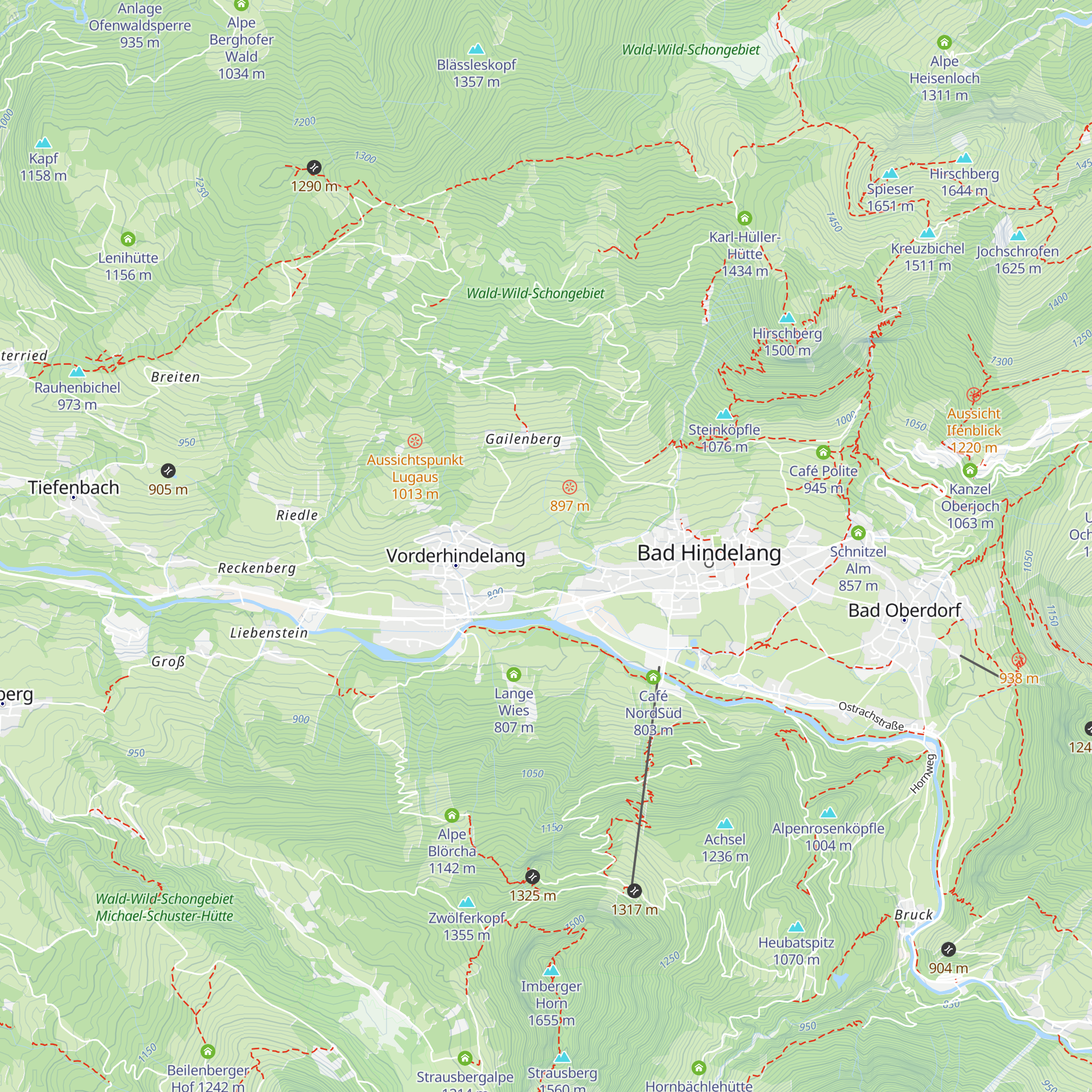 Die Gams map