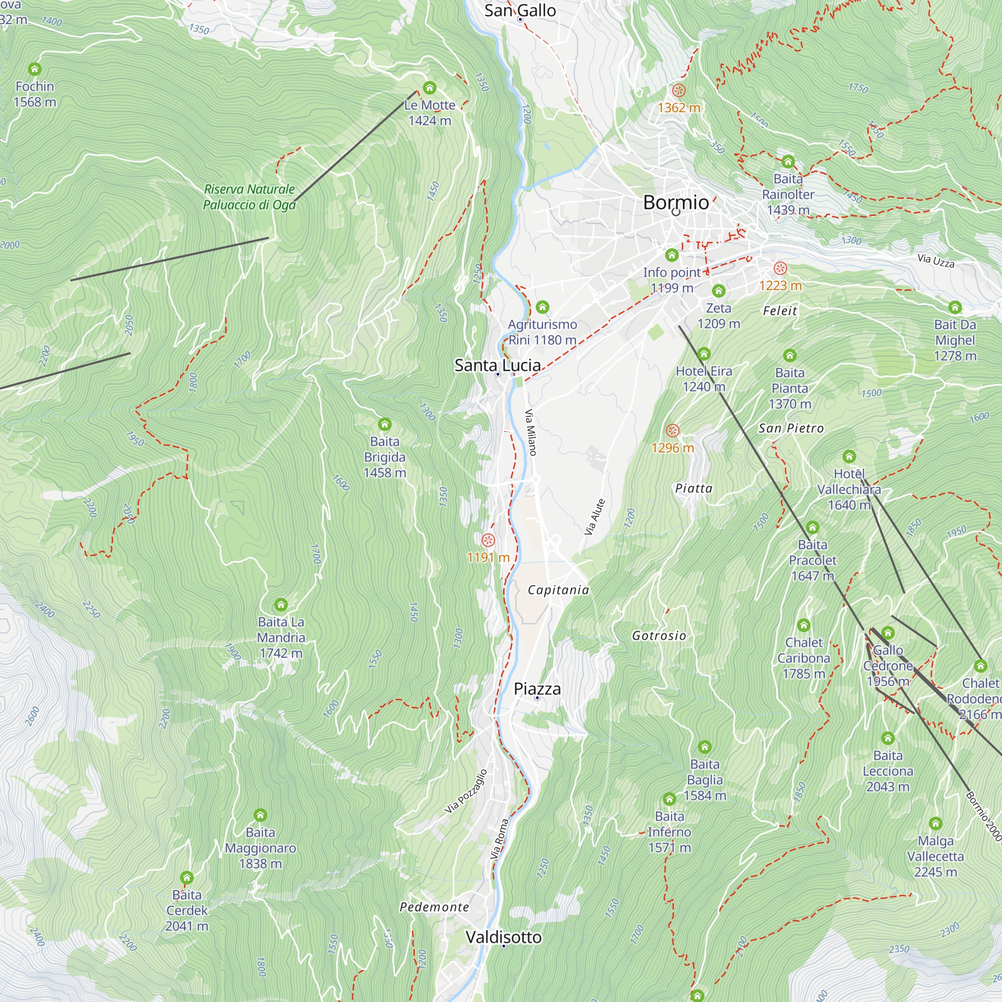 Da Lucia map