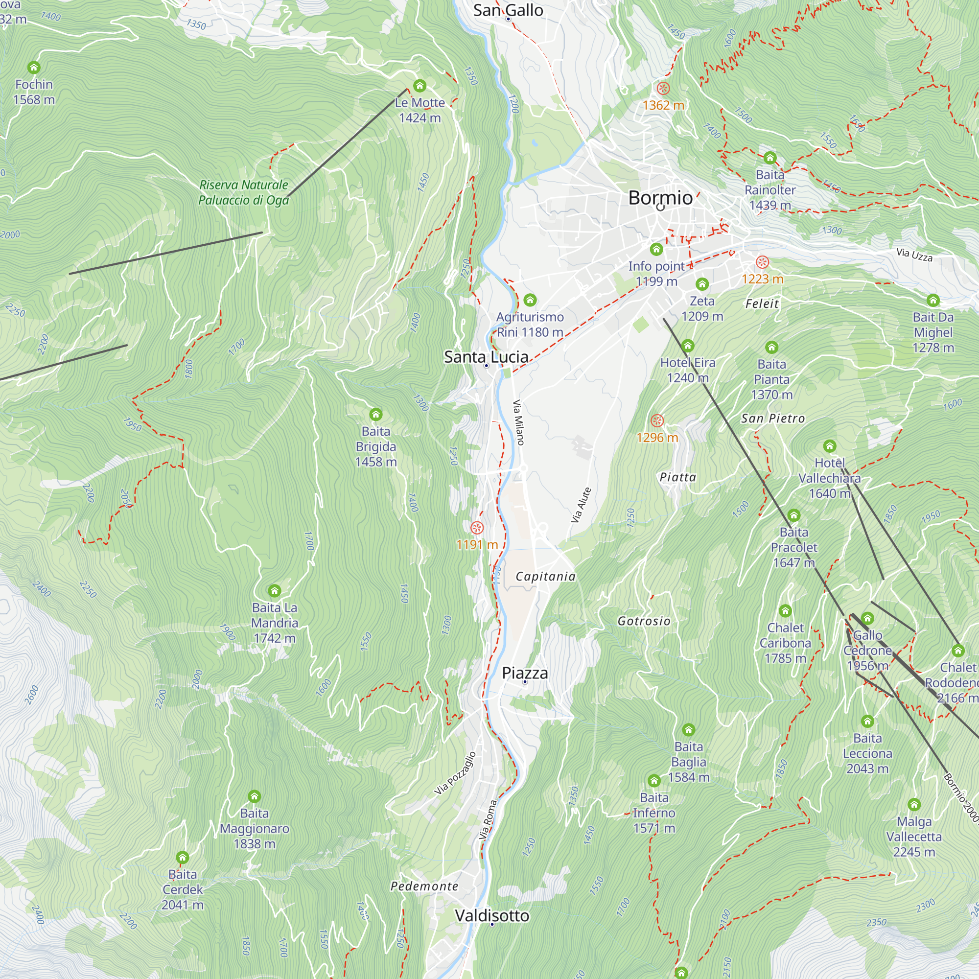 Da Lucia map