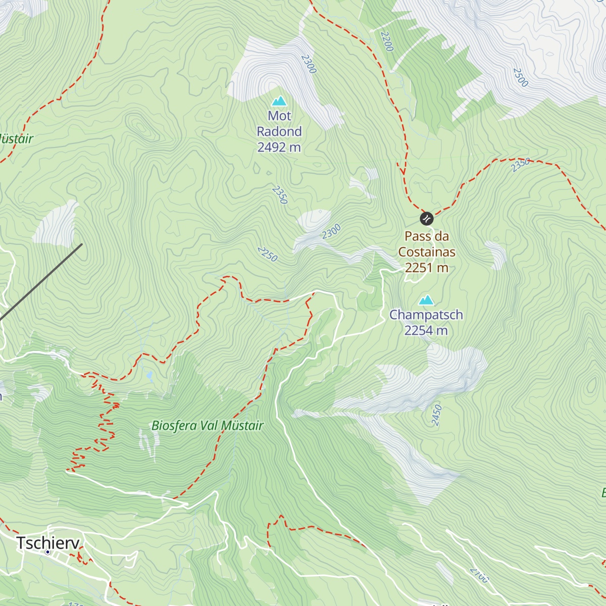 La Posa map