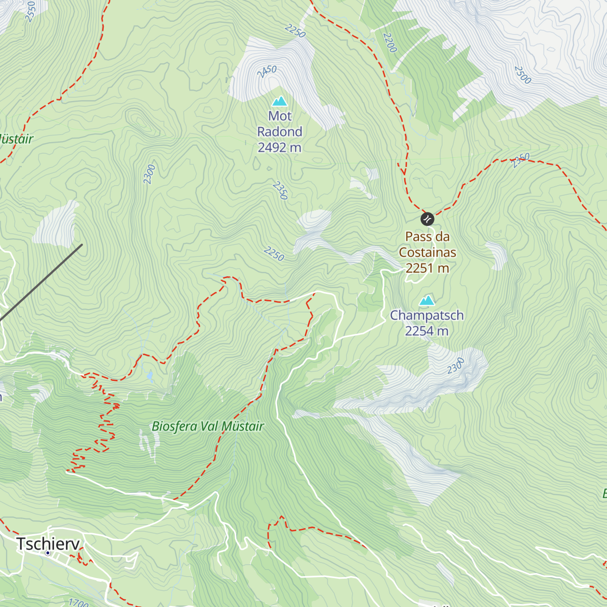 La Posa map
