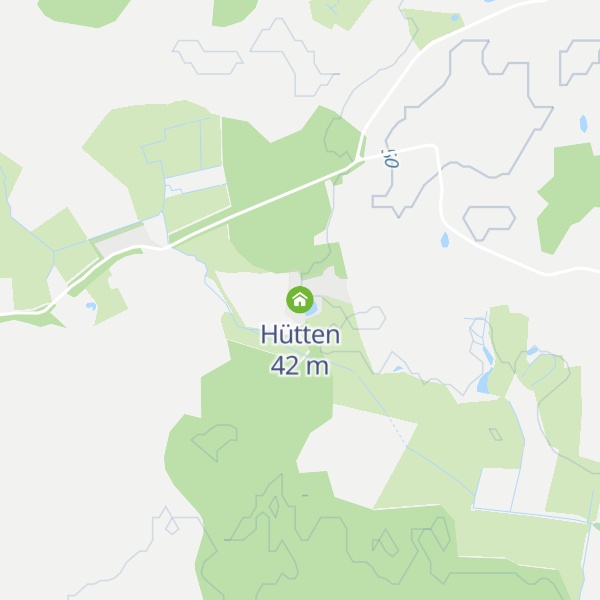 Map of Hütten