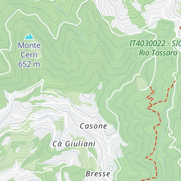 Map of Monte Marola