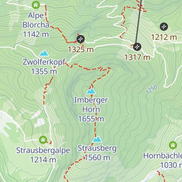Map of Imberger Horn
