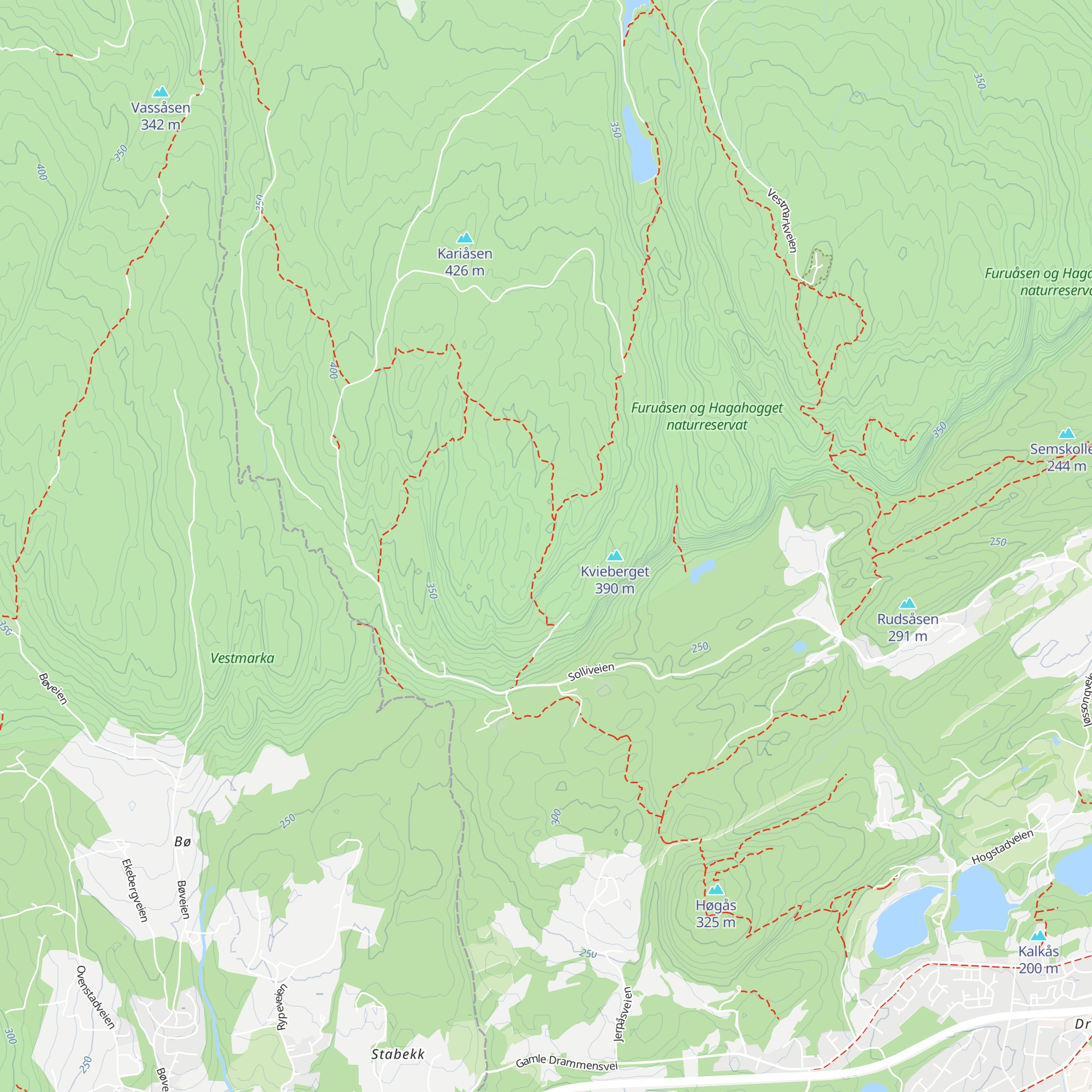 Hovdehytta map