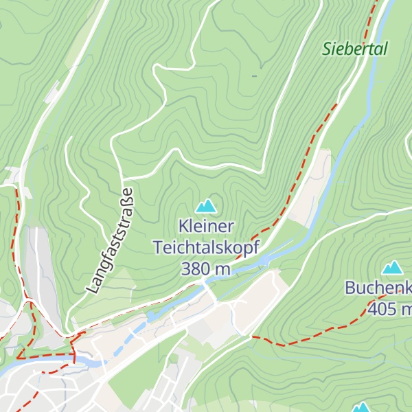 Map of Kleiner Teichtalskopf