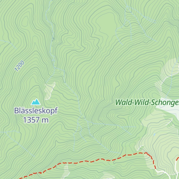 Map of Tiefenbacher Hütte