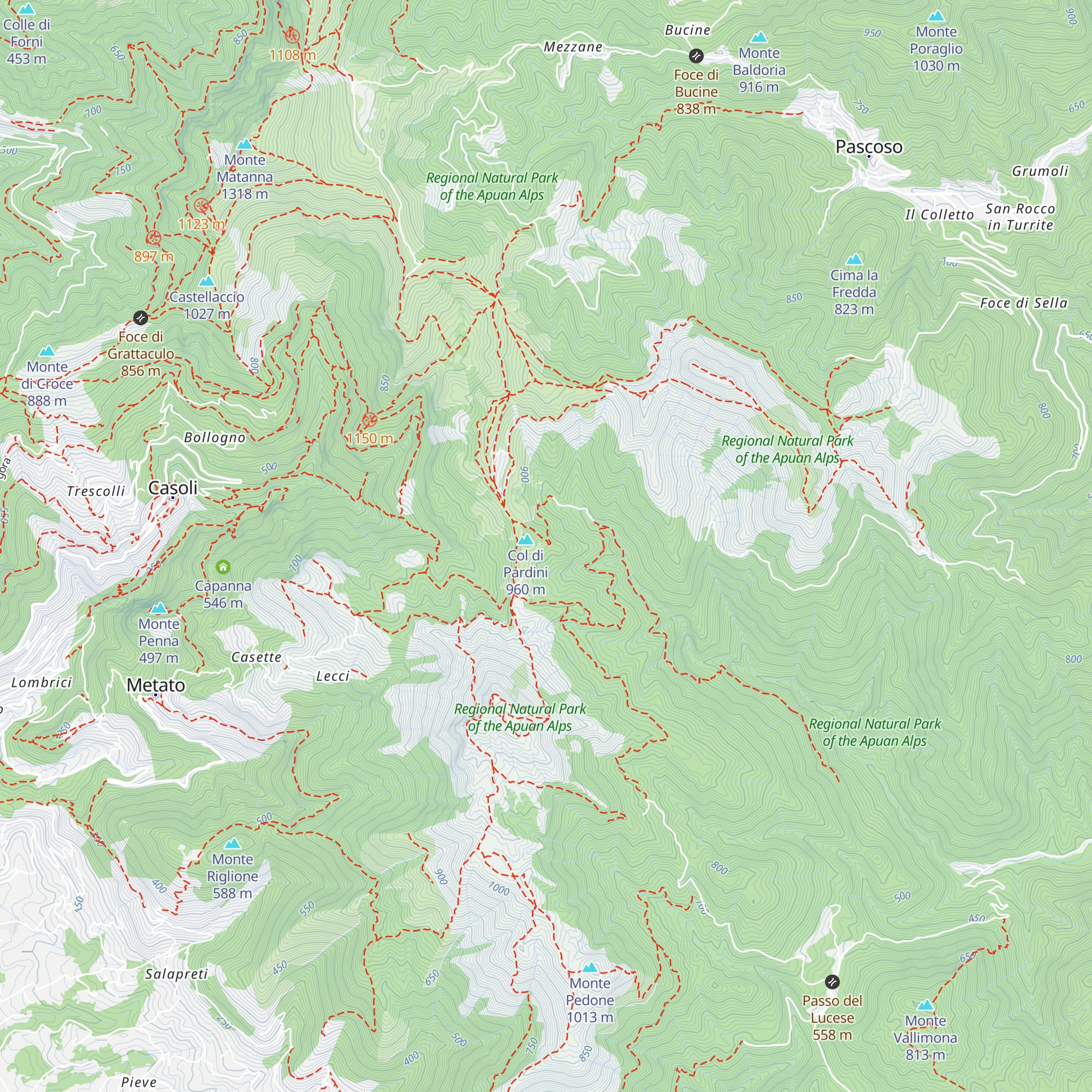 Baita Verde map