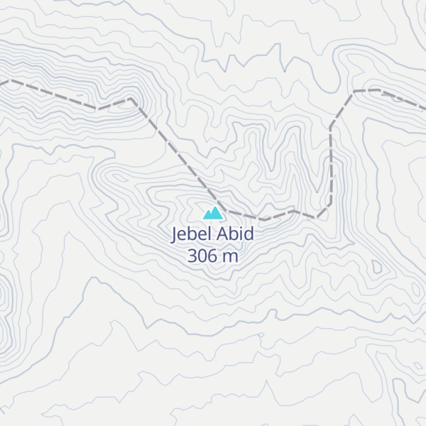 Map of Jebel Abid