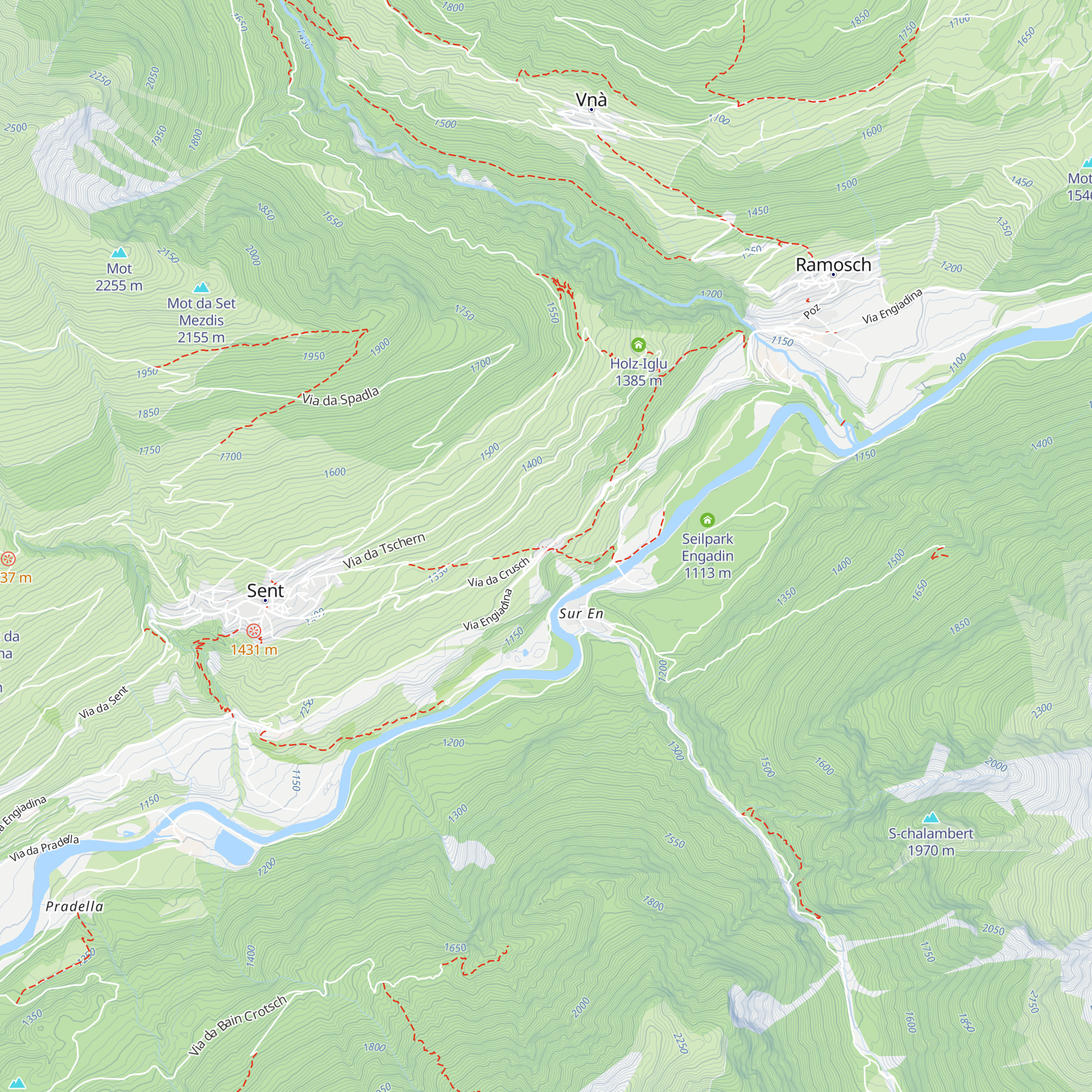 Pizzeria Chrusch map