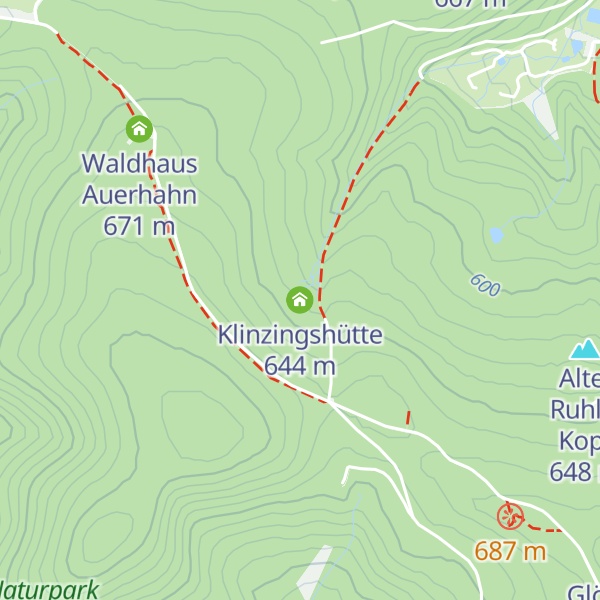 Map of Klinzingshütte