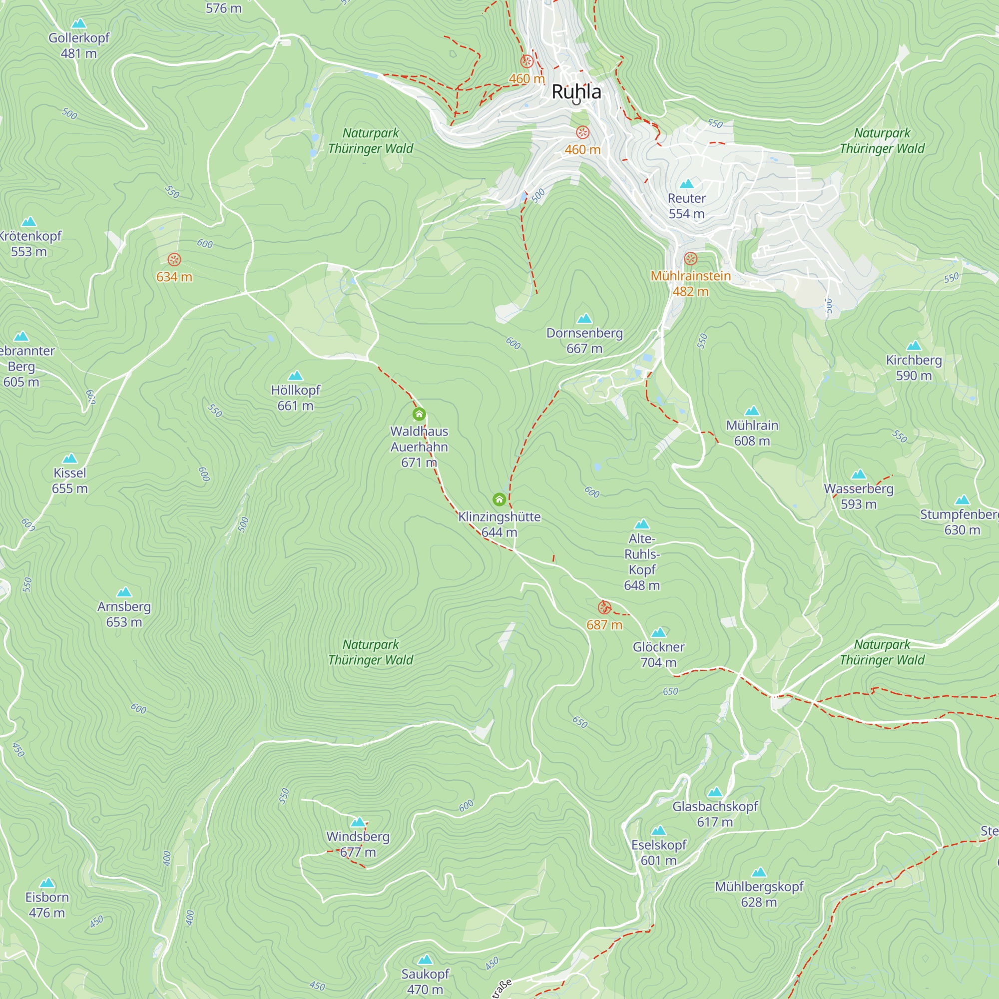 Klinzingshütte map