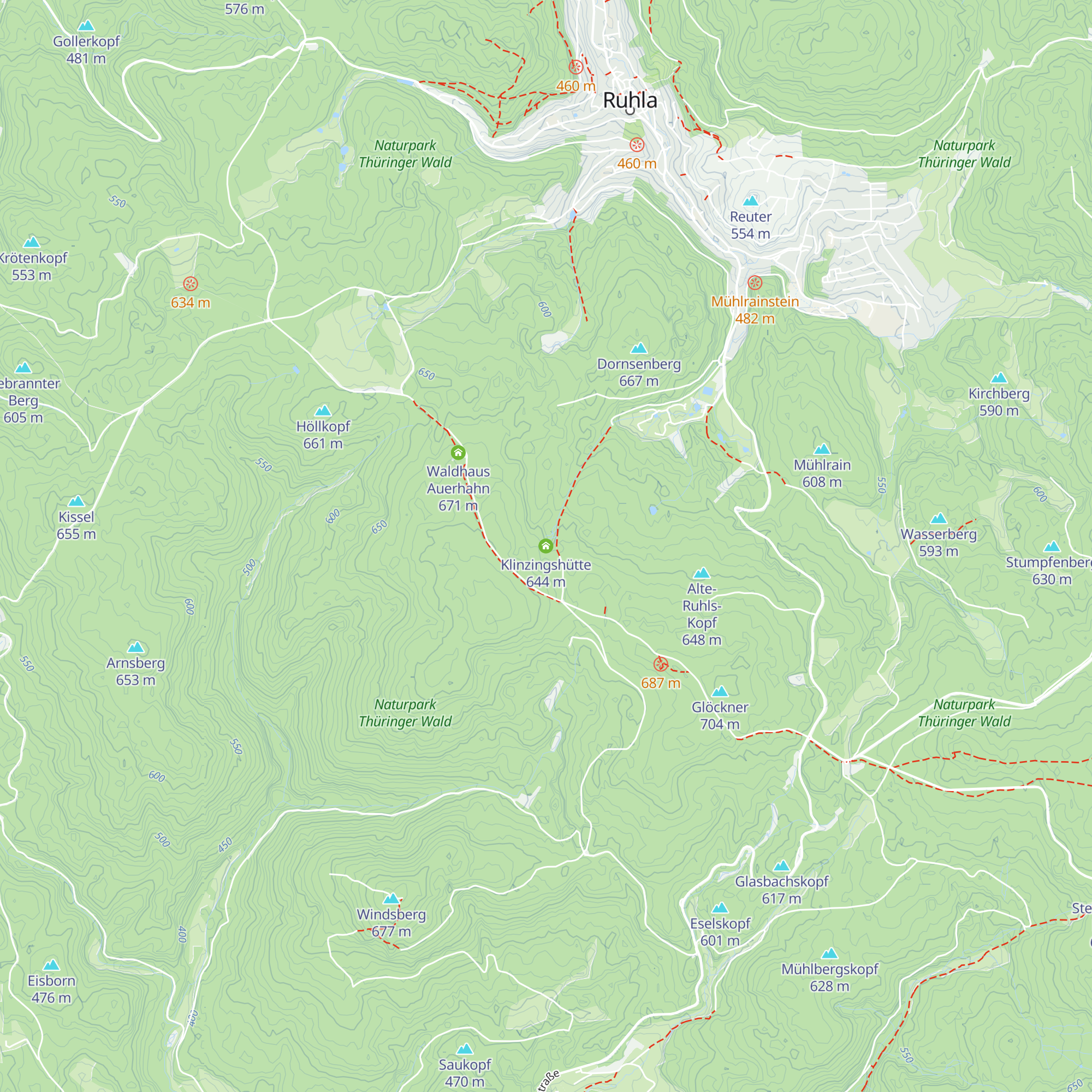 Klinzingshütte map
