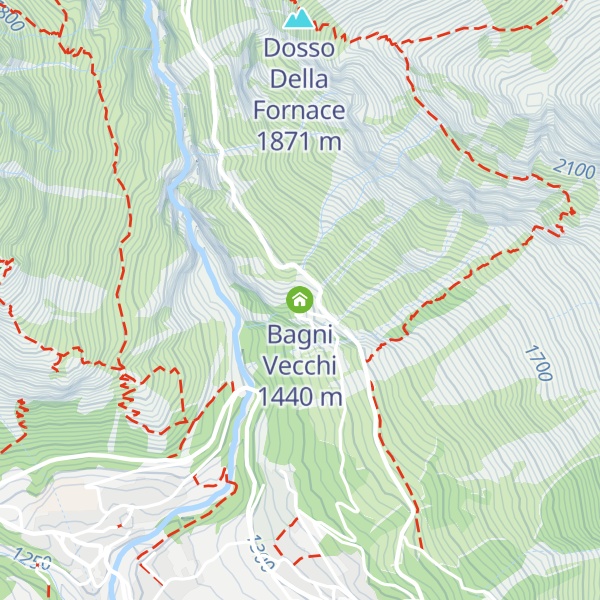 Map of Bagni Vecchi