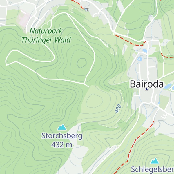 Map of Sängerhütte