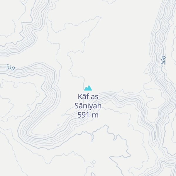 Map of Kāf as Sāniyah