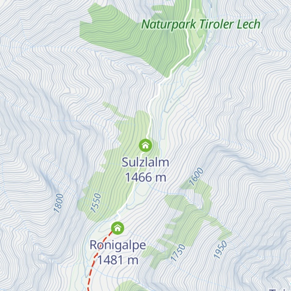 Map of Sulzlalm