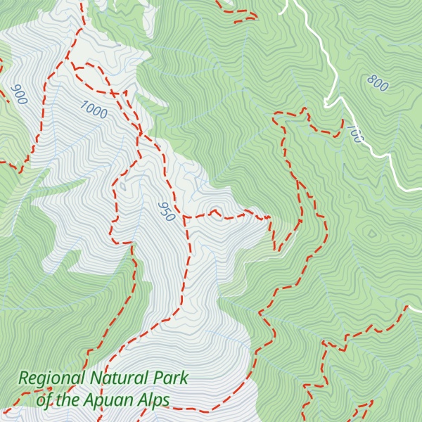 Map of Monte Pedone
