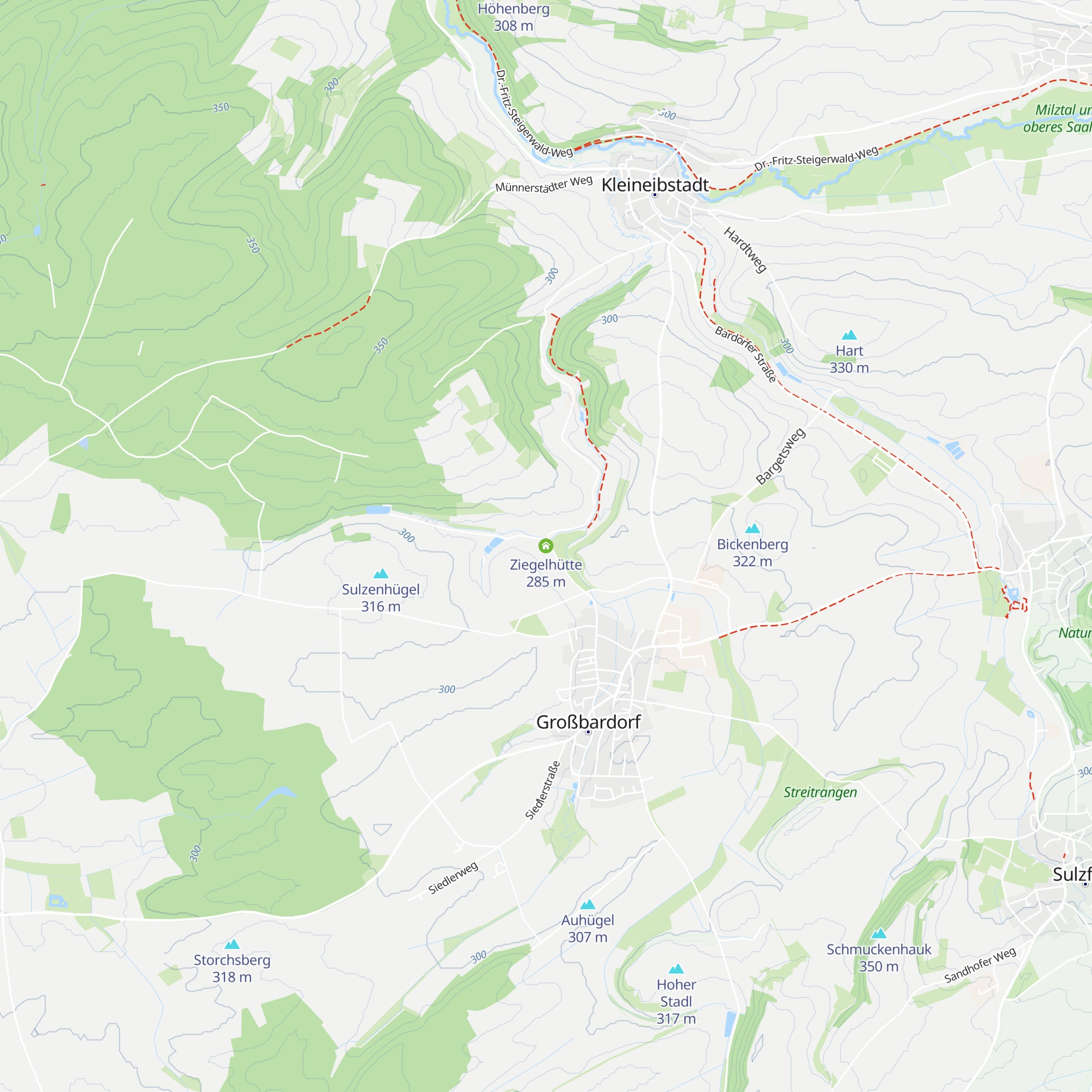 Ziegelhütte map