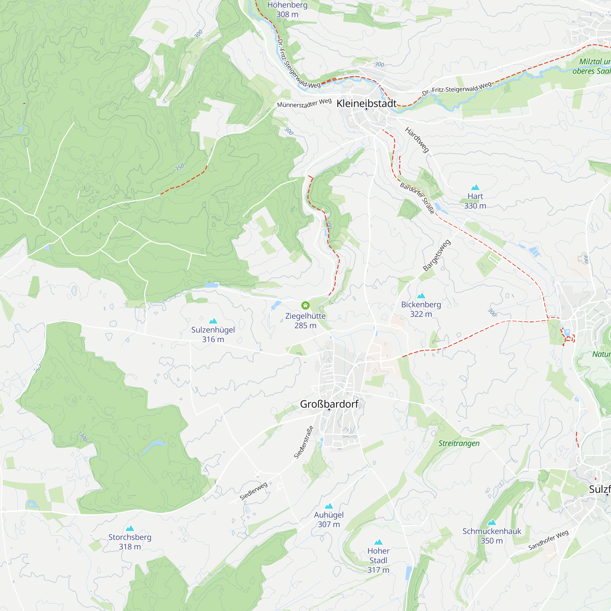 Ziegelhütte map