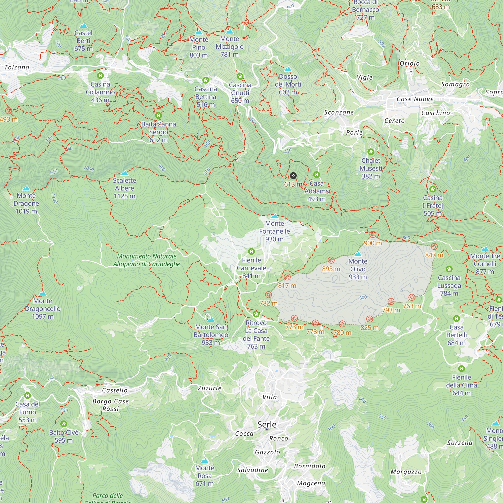 Fienile Carnevale map
