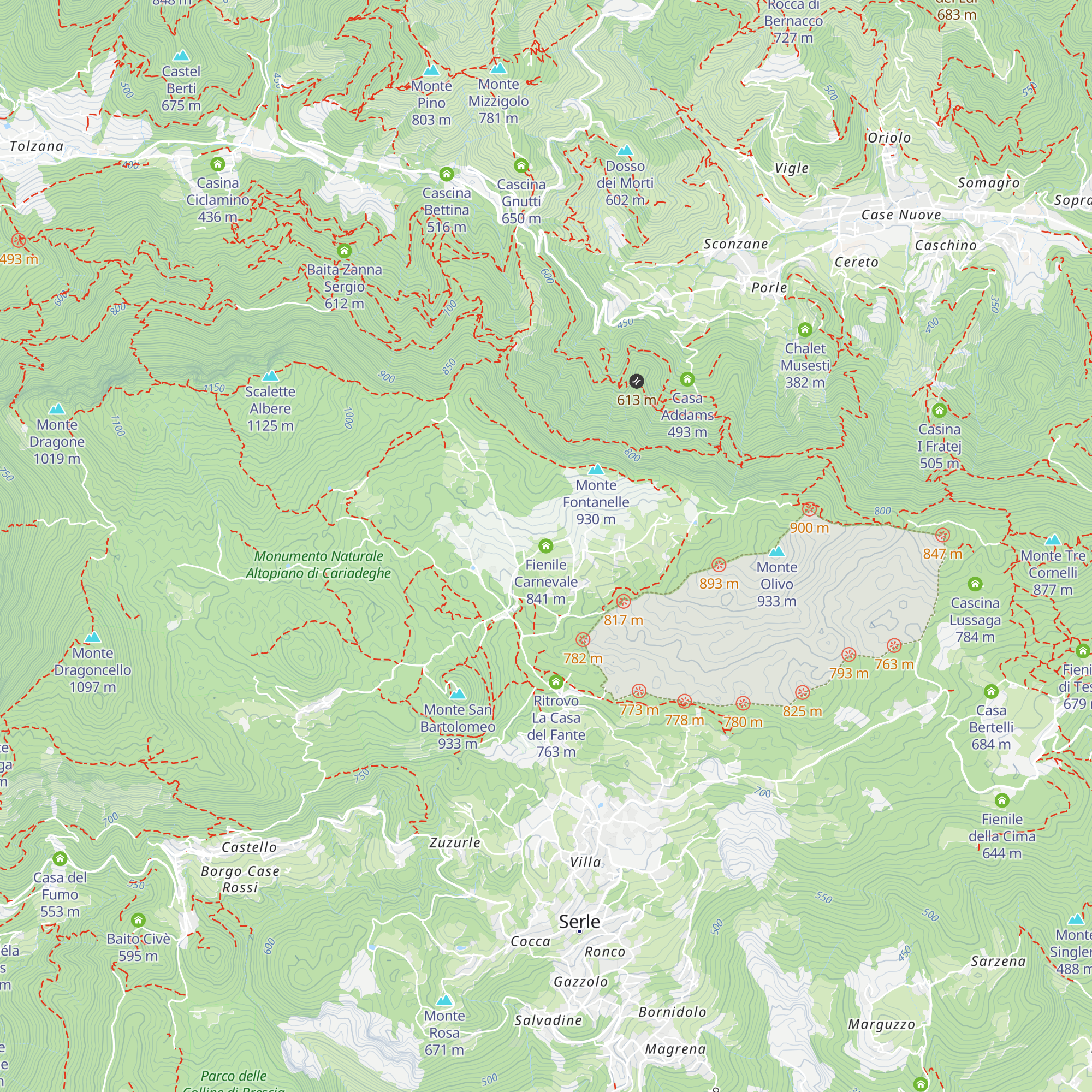 Fienile Carnevale map