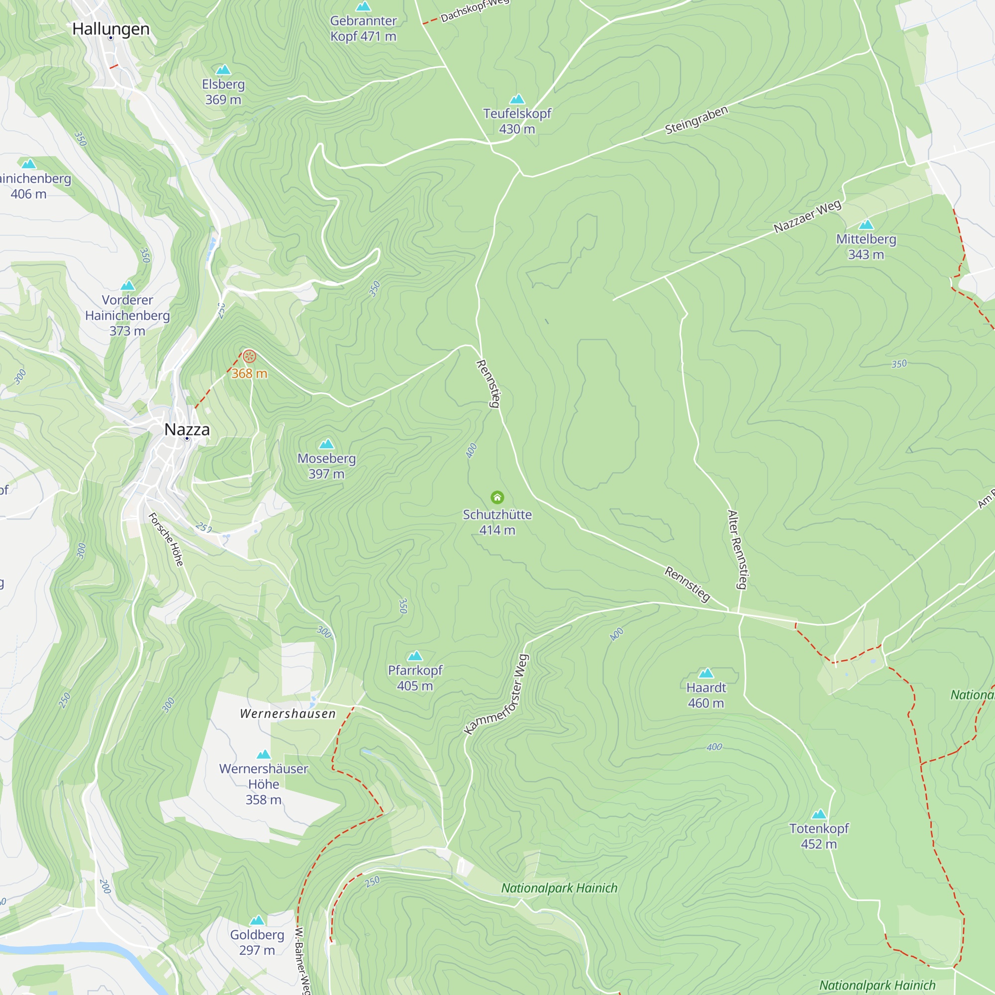 Schutzhütte map